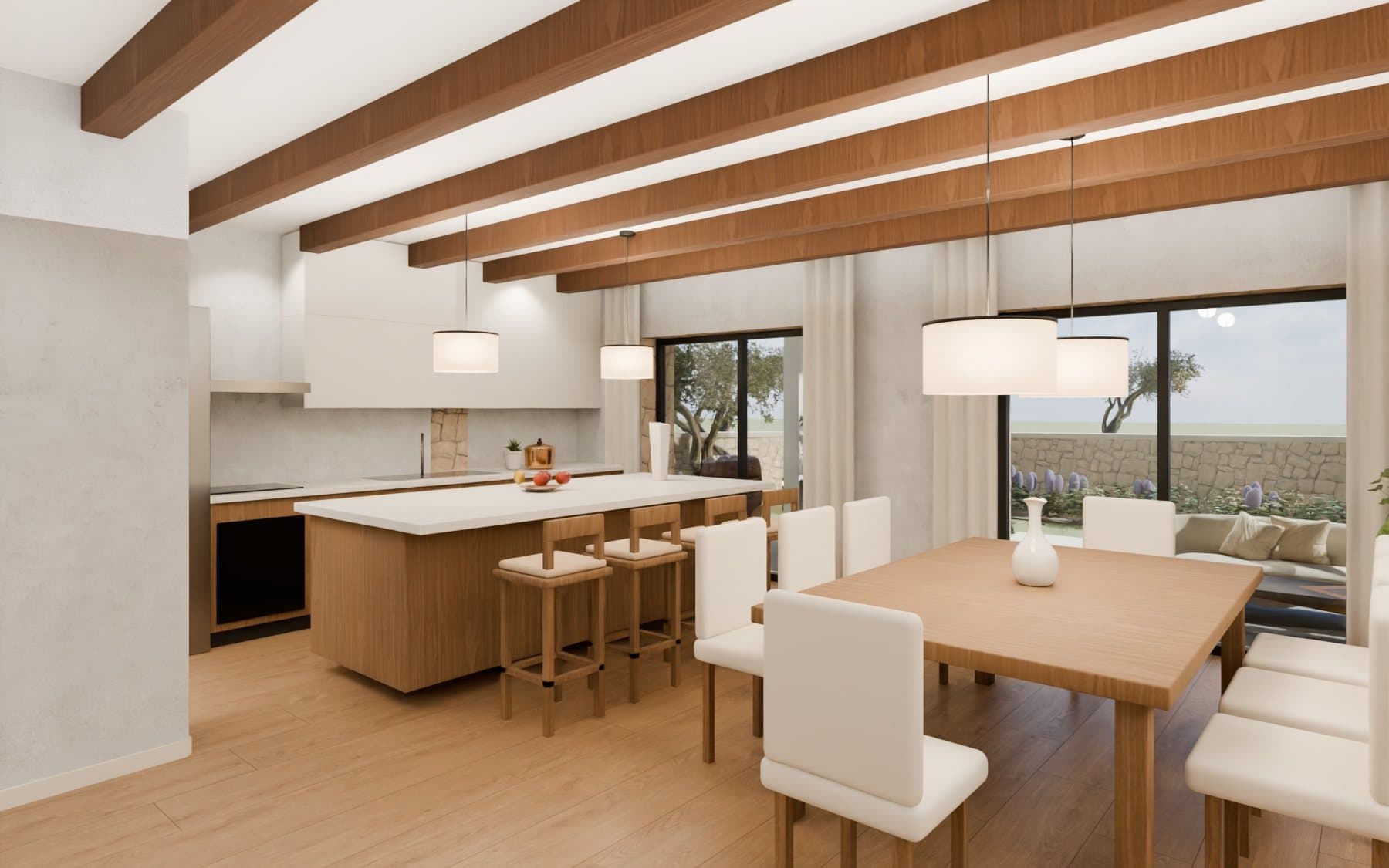 Render — kitchen