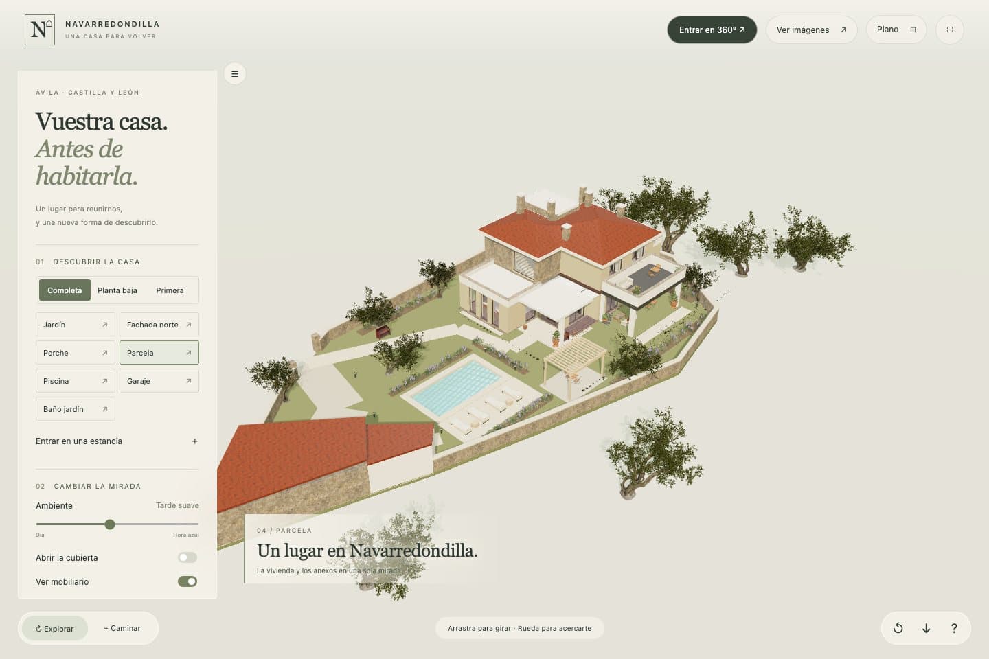 Interactive viewer — the plot