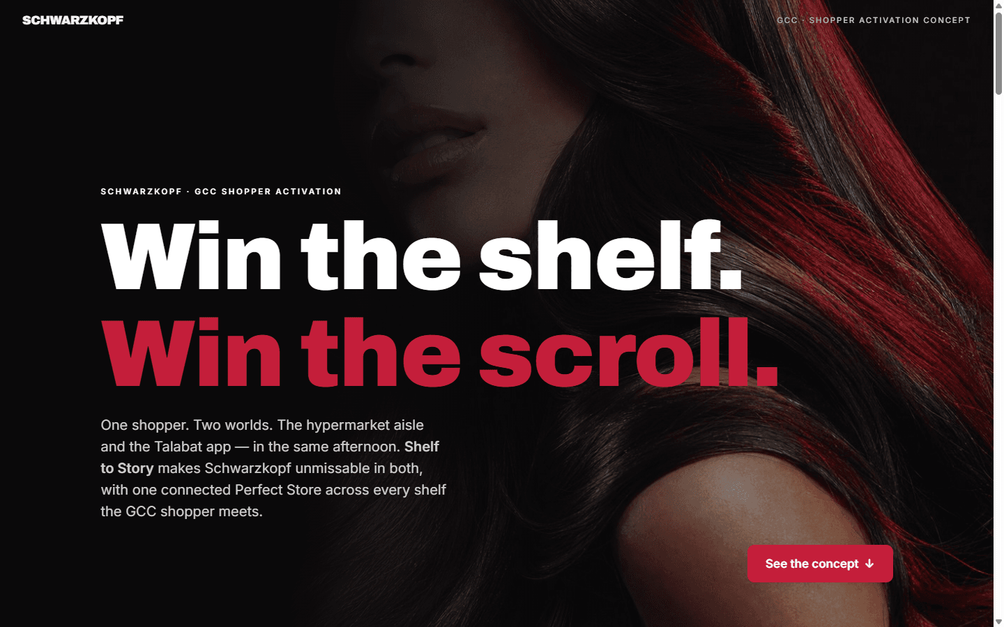Generated client landing page (live on Vercel)